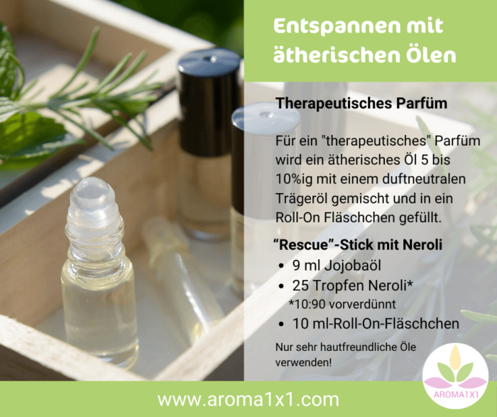 Rezept Therapeutisches Parfüm Roll On