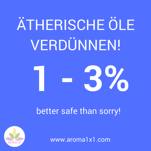 Ätherische Öle verdünnen