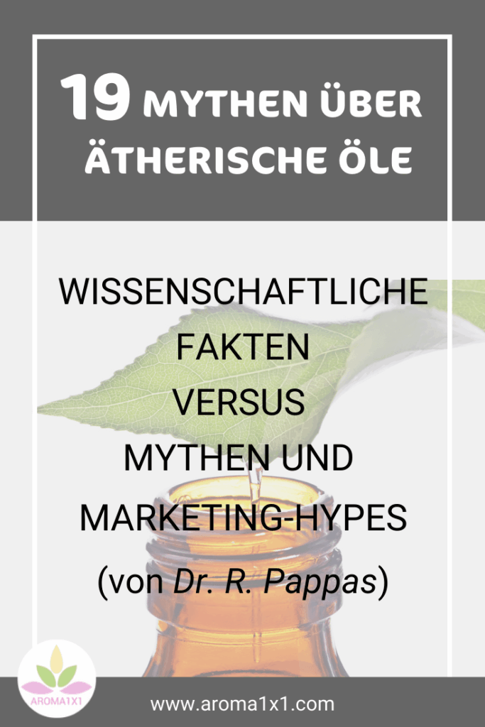 Mythen über ätherische Öle