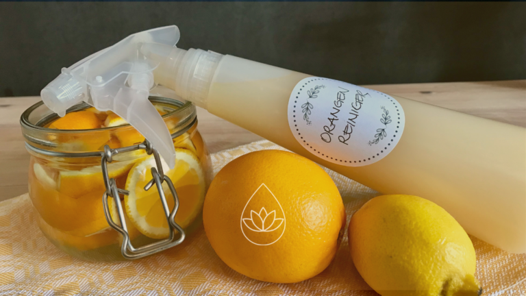 ORANGENREINIGER-SPRAY EINFACH SELBER MACHEN