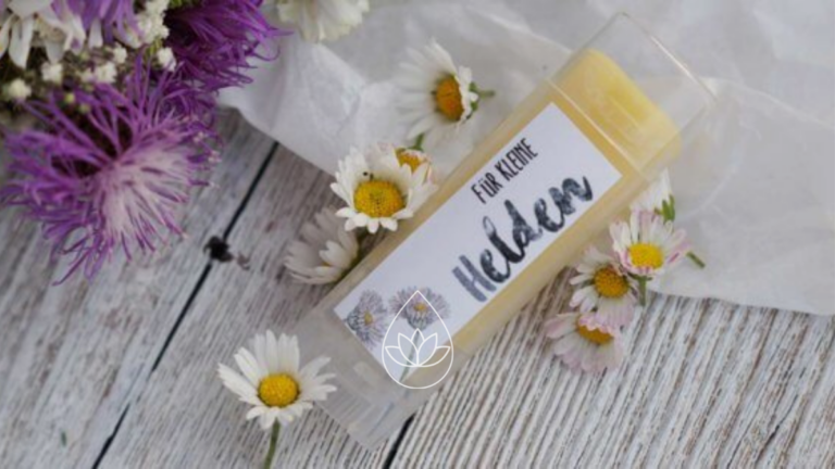 AUA-STICK MIT GÄNSEBLÜMCHEN UND IMMORTELLE
