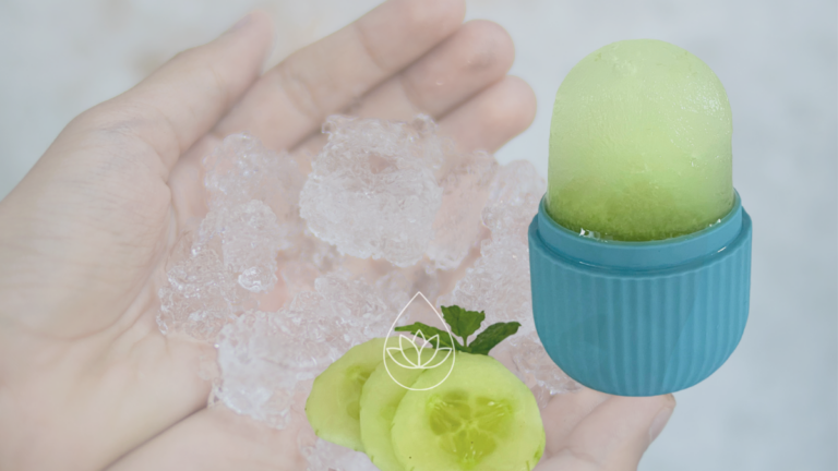 EISROLLER SELBERMACHEN: MIT HYDROLATEN, GURKENWASSER UND ALOE